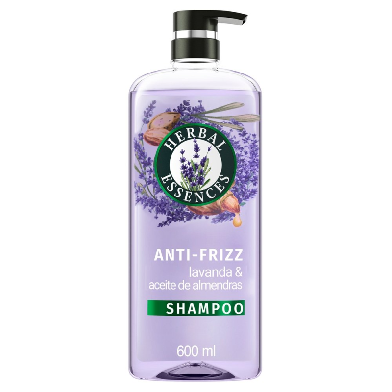 Shampoo Anti-Frizz Herbal Essences Lavanda y Almendras 600 ml