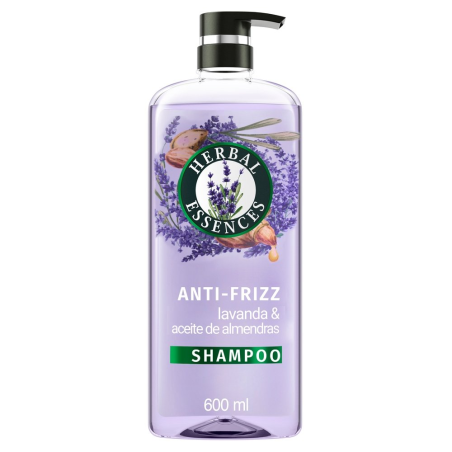 Shampoo Anti-Frizz Herbal Essences Lavanda y Almendras 600 ml